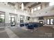 Spacious lobby with elegant seating and stylish design, creating an inviting entrance at 721 Governor Morrison St # 520, Charlotte, NC 28211