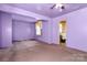 Spacious living room features neutral walls, providing a blank canvas for personalization and comfortable living at 728 Dedmon Dr, Charlotte, NC 28216