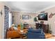 Comfortable living room with stylish furnishings and a cozy feel, perfect for relaxation at 8211 Abbottsgate Ln, Charlotte, NC 28269