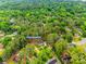 An aerial view showcases the neighborhood with lush greenery and mature trees providing plenty of shade at 8525 Castlekeep Rd # 26, Charlotte, NC 28226