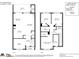 Detailed floorplan showcasing layout of rooms and dimensions of a two-story home at 975 Copperstone Ln, Fort Mill, SC 29708