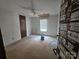 Bedroom with carpet, light fixture, and a window at 1001 Bexley Ln, Lincolnton, NC 28092