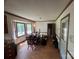Dining room features natural light from bay windows and seamlessly connects to the kitchen at 1502 Shelby Hwy, Cherryville, NC 28021