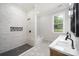 Sleek bathroom with shower, soaking tub, and dual sink vanity providing a spa-like feel at 1513 White Ridge Dr, Rock Hill, SC 29732