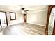 The living room offers lots of space with new flooring, and trim at 16603 Nc Hwy 73 Hwy, Albemarle, NC 28001