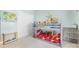 bedroom featuring a bunk bed, closet, and a light neutral carpet at 1728 Privette Rd, Matthews, NC 28105