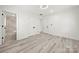 Bedroom featuring a glimpse of a luxurious marble bathroom and closet at 1820 Shannonhouse Dr, Charlotte, NC 28215