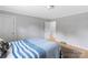 Neutral bedroom with hardwood floors, and ample natural light at 213 Lakeview Dr, Harrisburg, NC 28075