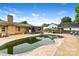 Backyard pool offers relaxation and fun in a private outdoor space at 213 Lakeview Dr, Harrisburg, NC 28075