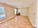 Spacious living room with hardwood floors and large window for plenty of natural light at 3032 Mallard Forest Dr, Charlotte, NC 28269