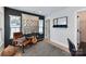 Cozy bedroom with guitar, modern decor and lots of natural light at 316 S Turner Ave # 11, Charlotte, NC 28208