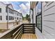 View of a new construction townhouse community from a wood deck at 316 S Turner Ave # 11, Charlotte, NC 28208
