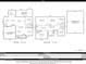 Detailed floor plan showcasing the layout of this home with measurements for each room and the backyard basketball court at 422 Deer Brush Ln, Waxhaw, NC 28173