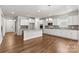 Spacious modern kitchen with white cabinets, stainless steel appliances, and an open layout at 423 Shallowford Dr, Rock Hill, SC 29732