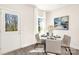 Bright dining nook with stylish table setting, natural light, and serene outdoor views at 514 Rich St, Rock Hill, SC 29730