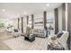 Bright living room with modern furnishings, neutral colors, and ample natural light at 514 Rich St, Rock Hill, SC 29730