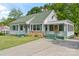 Charming home with dual entrances, green trim, and beautiful curb appeal at 514 W Sumter St, Shelby, NC 28150