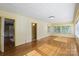 Inviting living room features hardwood floors and large windows that flood the space with natural light at 514 W Sumter St, Shelby, NC 28150