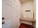 Bright hallway area features a convenient desk and cabinet perfect for organization and storage at 6266 Swanport Rd, Lancaster, SC 29720