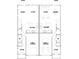 Floor plan featuring kitchen, living room, dining area, garage, and foyer, showcasing the layout of the home's first floor at 9715 Misenheimer Rd # 4B, Charlotte, NC 28215