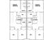 Floor plan featuring bedrooms, bathrooms, laundry, and WIC, showcasing the layout of the home's second floor at 9715 Misenheimer Rd # 4B, Charlotte, NC 28215