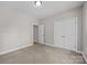 Neutral bedroom with plush carpeting and a double door closet at 1607 Essex Hall Dr, Rock Hill, SC 29730