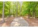 Beautiful outdoor fire pit area with stone pavers, perfect for gatherings at 212 Seven Oaks Lndg, Belmont, NC 28012
