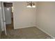Dining room with a carpet, a chandelier, and white walls at 214 Idlewood Dr, Kannapolis, NC 28083