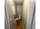 Powder room featuring tiled floor and a single sink at 2434 Columbus Cir, Charlotte, NC 28208