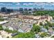 An aerial view of a neighborhood close to shopping and the city at 258 Iverson Way, Charlotte, NC 28203