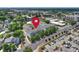 A lovely aerial view of a well-placed neighborhood with many amenities nearby at 258 Iverson Way, Charlotte, NC 28203