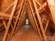 Exposed beams in the attic provides opportunity for bonus space at 2825 Redfield Dr, Charlotte, NC 28270