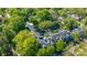 An aerial view of the community featuring lush landscaping and convenient parking at 300 E Park Ave # 16, Charlotte, NC 28203