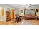 Spacious living room with hardwood floors, comfortable seating and natural light at 3116 Old Montgomery Place Rd, Monroe, NC 28112