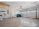 Spacious garage with a sealed floor and an automatic door at 31226 Cove View Ct, Lancaster, SC 29720