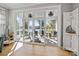 Inviting screened-in porch with comfortable seating and a view of the lake, perfect for relaxation at 31226 Cove View Ct, Lancaster, SC 29720