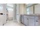Stylish bathroom featuring a vanity with granite countertop and tub-shower combination at 371 Luray Way, Rock Hill, SC 29730