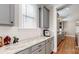 Kitchen with stylish cabinets, granite counters and lots of storage space at 371 Luray Way, Rock Hill, SC 29730
