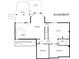 Basement floor plan including recreation room, wet bar, exercise room, bathroom and storage at 5321 Kathryn Blair Ln, Charlotte, NC 28226