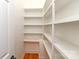 Walk-in pantry features many shelving units and ample storage space at 5321 Kathryn Blair Ln, Charlotte, NC 28226