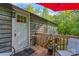 A welcoming deck area is shown with exterior home entrance and outdoor space at 743 Dream Ln, Salisbury, NC 28146