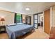 Spacious main bedroom features a large bed, wardrobe, neutral walls and carpet at 743 Dream Ln, Salisbury, NC 28146