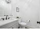 Stylish powder room with elegant vanity, modern fixtures, and decorative accents at 1005 Grand Oak Dr, Waxhaw, NC 28173