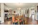 Open concept dining area flows into the living room and kitchen, great for entertaining at 1011 Potomac Rd, Indian Trail, NC 28079