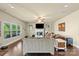 Inviting living room with a fireplace, hardwood floors, and neutral paint at 1011 Potomac Rd, Indian Trail, NC 28079