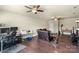 Expansive living room featuring hardwood floors and a comfortable seating area at 1011 Potomac Rd, Indian Trail, NC 28079