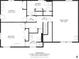 Basement floor plan featuring bedroom, Gathering room, laundry, storage, and bathroom with clearly marked dimensions at 1110 16Th Avenue Nw Pl, Hickory, NC 28601
