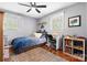 Cozy bedroom with wood floor, neutral walls and lots of natural light at 1110 16Th Avenue Nw Pl, Hickory, NC 28601