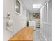Functional laundry room with ample storage and counter space at 1110 16Th Avenue Nw Pl, Hickory, NC 28601