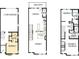 Detailed floorplan showcasing layout with kitchen, living spaces, bedrooms, garage, and outdoor balcony at 1116 Bismuth Way, Charlotte, NC 28211
